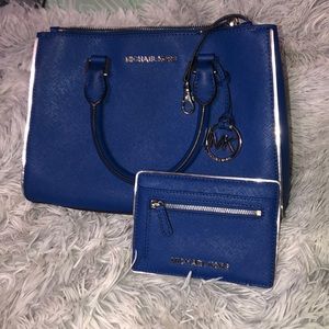Michael Kors Specchio Sutton bag and card holder